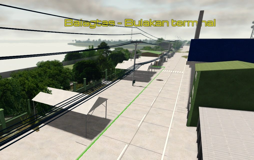 Diesel n' Steel screenshot: the Balagtas terminal