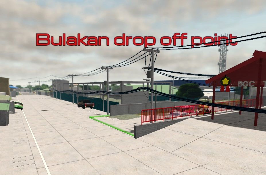 Diesel n' Steel screenshot: a drop-off point where trips pay out