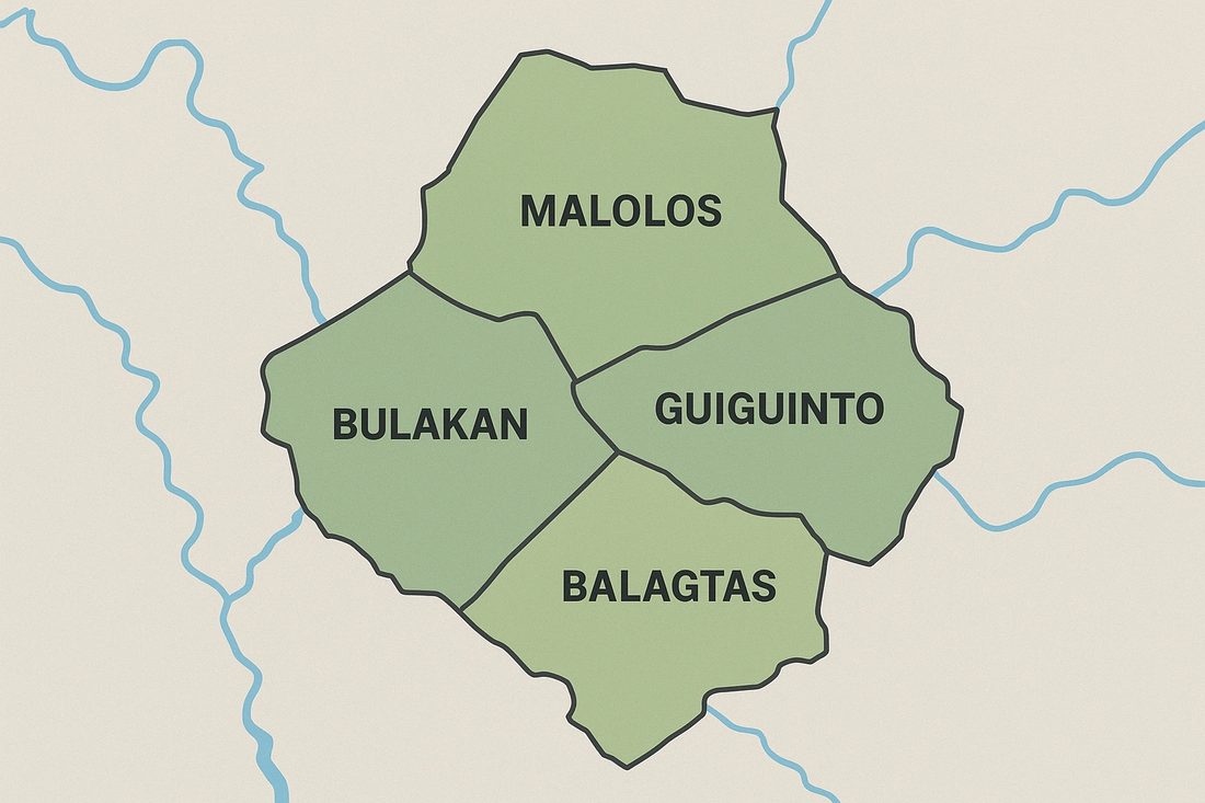 The in-game map of Bulacan in Diesel n' Steel