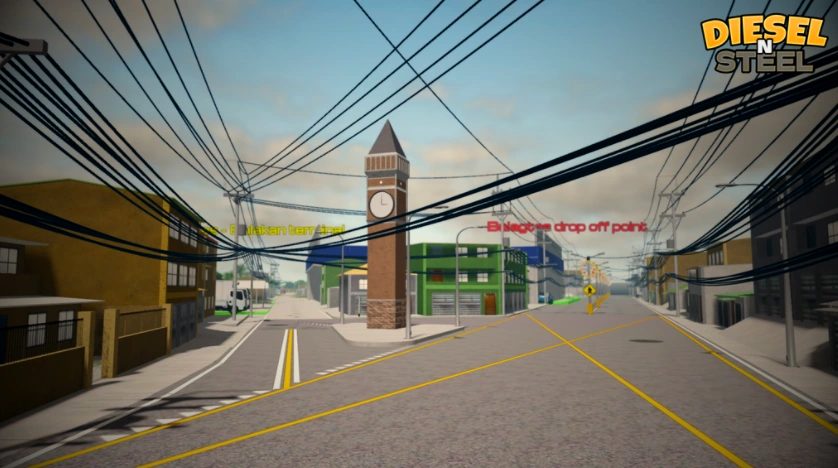 Diesel n' Steel screenshot: a jeepney working a Bulacan route